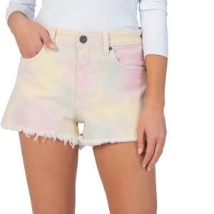 KUT from the Kloth Tie Dye Shorts